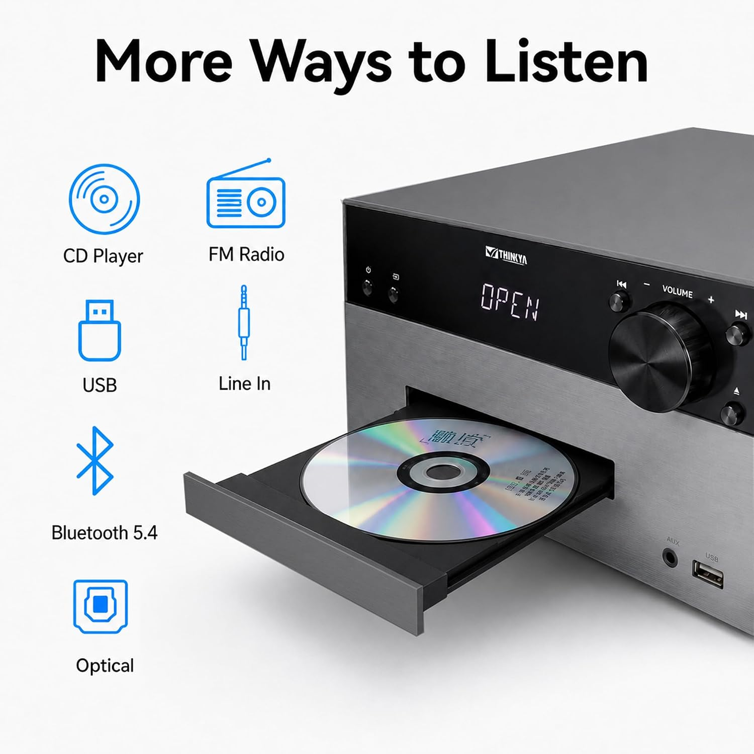 THINKYA DM-999 100W Home Stereo System