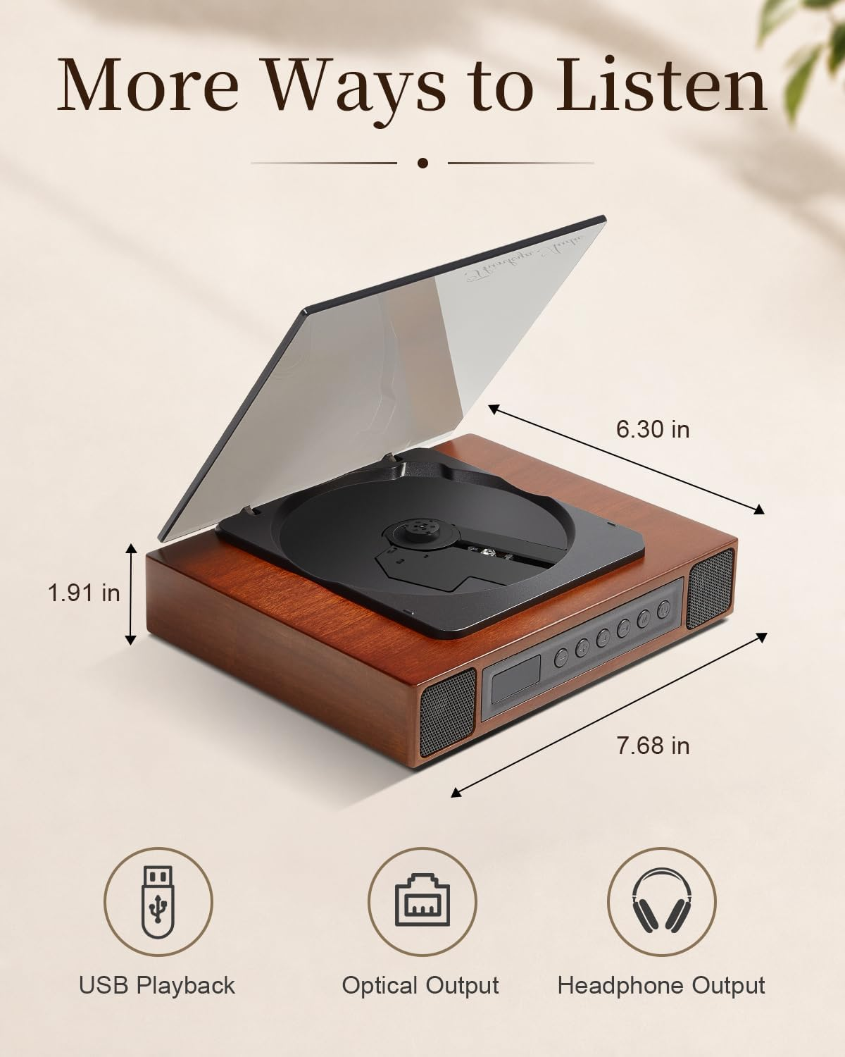 THINKYA K10 Bluetooth CD Player